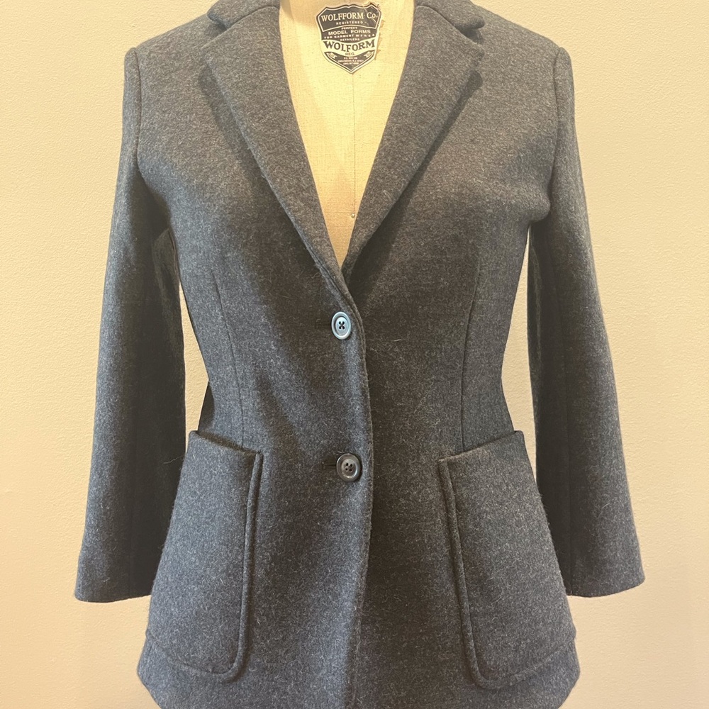 The Row Charcoal Blazer
